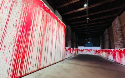 20TH PAINTING ACTION – Hermann Nitsch auf Guidecca